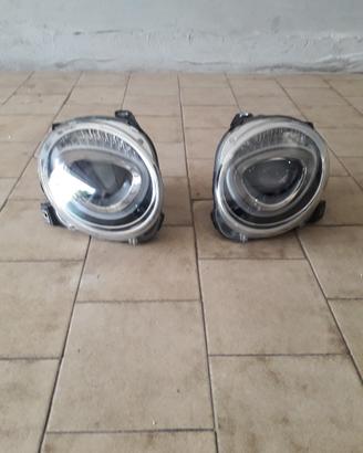 Fari anteriori e posteriori  fiat 500