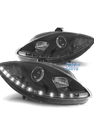 FARI SEAT LEON ALTEA TOLEDO 04-09 LUCE DIURNA LED 