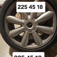 pneumatici 225 45 18 e cerchi mini countryman r60 