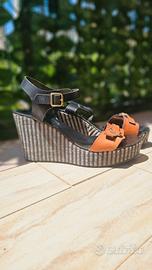 sandali in pelle vera TG40