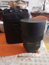 Sigma art 14  24 2.8 attacco Nikon