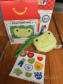 Spring Green Frog Build a Bear Workshop McDonalds 
