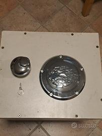 Cover + tappo benzina Harley Davidson Dyna 