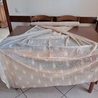 Tende di cotone in pizzo inglese