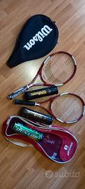 RACCHETTE E BORSA TENNIS