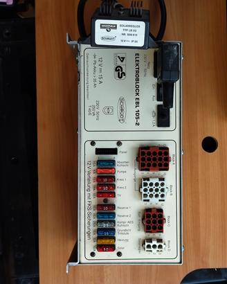 Centralina Schaudt EBL 105-2 per Camper