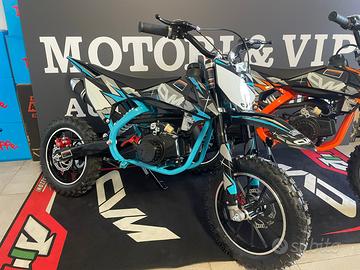 Minicross motocross bambini mini 50 cc ruota 10