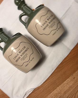 Brocche vintage Tullamore Dew Irish Whiskey