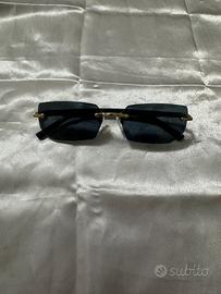 Occhiali da sole senza montatura - lenti nere