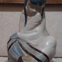 Lladró Eskimo ragazza seduta vintage anni 70