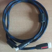 Cavo HDMI schermato 1,7m 1080p connettori oro 24K