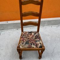 Sedie in legno massello