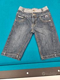 Jeans corti 6/7 anni peanut butter