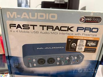 M-Audio Fast Track Pro – Interfaccia audio USB 4×4