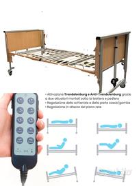 letto Ospedaliero Elettrico
