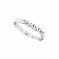 Anello fedina con diamanti - N464
