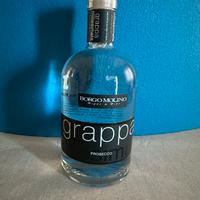 Bottiglia di grappa millesimata Borgo Molino