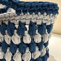 Borsa artigianale in fettuccia di licra