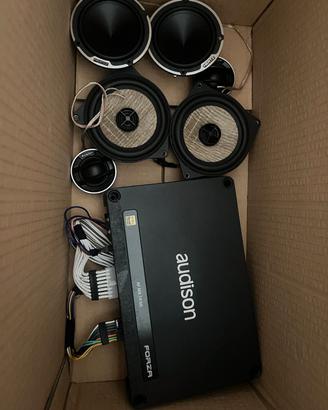 Impianto Audio High-End AUDISON, HERTZ e FOCAL 