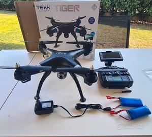 Drone TEKK TIGER completo + 2 batterie