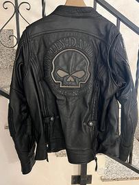GIACCA PELLE HARLEY DAVIDSON TAGLIA L