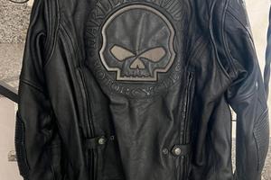 GIACCA moto PELLE HARLEY DAVIDSON TAGLIA L