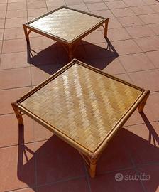 coppia di tavolini
