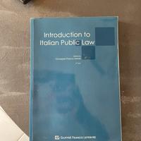 Introduction to italian public law