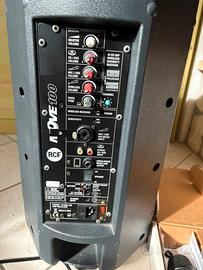 Cassa acustica RCF amplificata