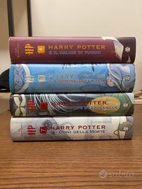 Libri Harry Potter 4,5,6,7 -1ª Edizione, 1ª Stampa