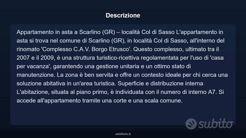Appartamento – Scarlino, Imposto - Vista 3