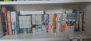 Manga e fumetti vari in blocco