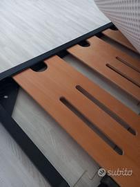 Rete a doghe, materasso e topper