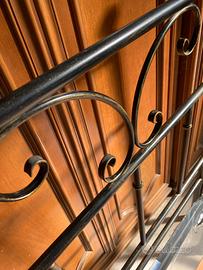 LETTO SINGOLO IN FERRO BATTUTO COME NUOVO