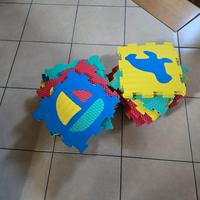 set tappetini mat in schiuma 24pz