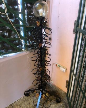 Porta bottiglie lampada