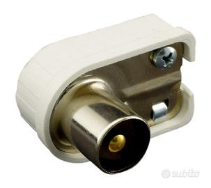 Spina antenna TV coassiale Pipa 13mm