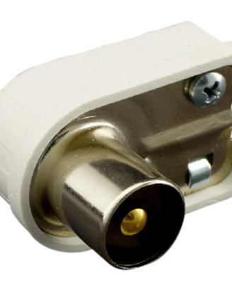 Spina antenna TV coassiale Pipa 13mm