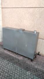 Cisterna per alimenti in acciaio inox 200x127x40