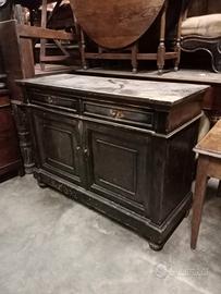 Credenza antica in abete fine Ottocento