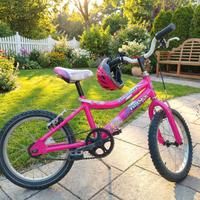 Bicicletta da bambina 16” – Colore rosa – Buone co