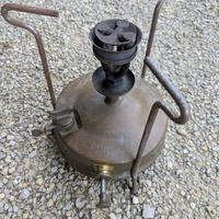Fornello da campeggio Phoebus anni 50 in ottone