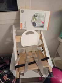 Alzatina stokke originale con cuscino come nuovo