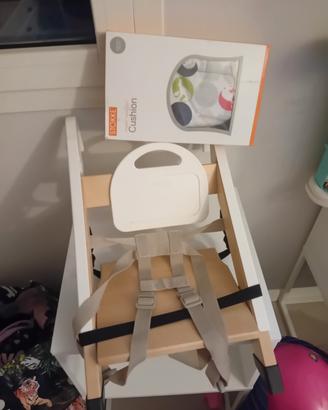 Alzatina stokke originale con cuscino come nuovo