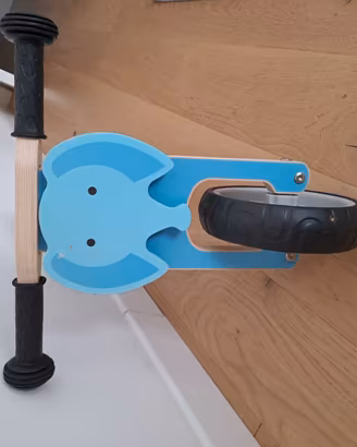Bicicletta triciclo 2 in 1 in legno Hape colore