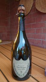 bottiglia vuota Dom Pérignon 