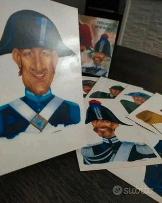 Cartoline Carabinieri Nocerino Vintage (9pz)
