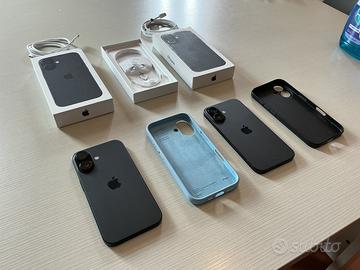 Iphone 16 nero 128gb in garanzia