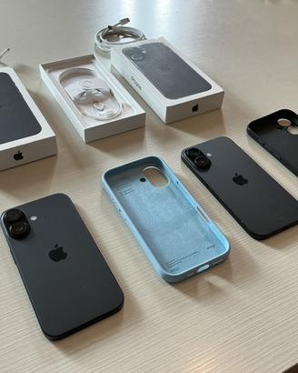Iphone 16 nero 128gb in garanzia