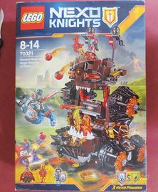 Lego nexo knight 70321 l'assedio macchina completo